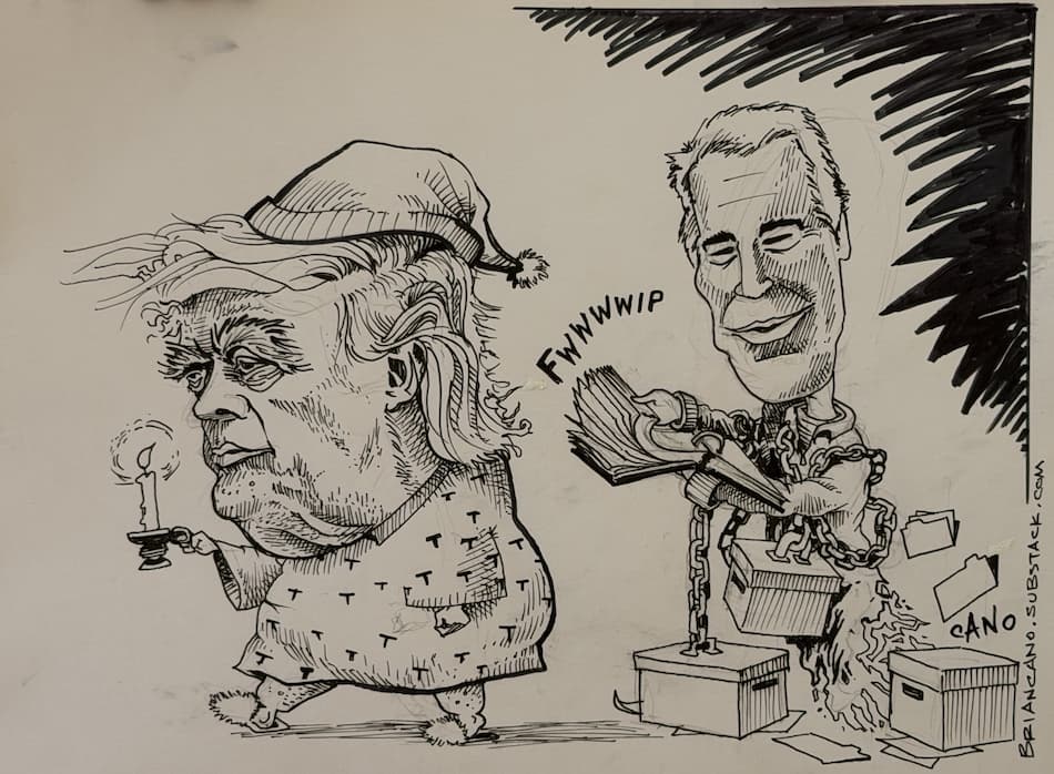 "An Epstein Carol" by Brian Cano